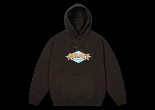 Palace x Thrasher Hood Black