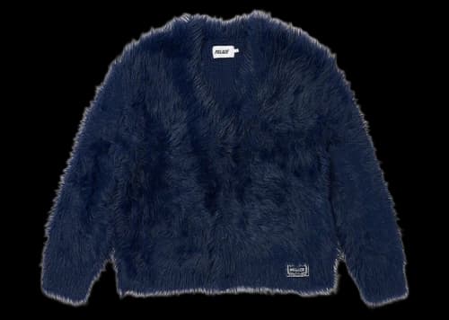 Palace Yeti Cardigan Navy