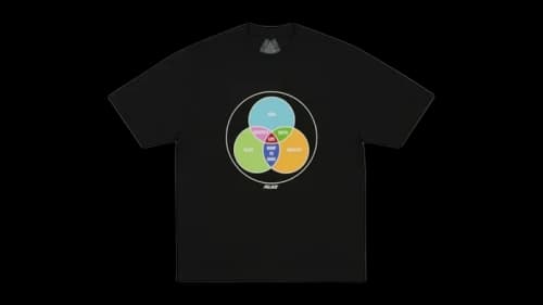 Palace Zen Diagram T-Shirt Black