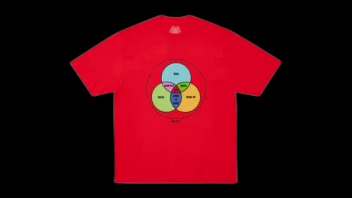 Palace Zen Diagram T-Shirt Truest Red