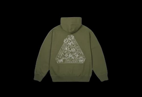 Palace Zodiac Tri-Ferg Hood 'The Deep Green' (SS25)