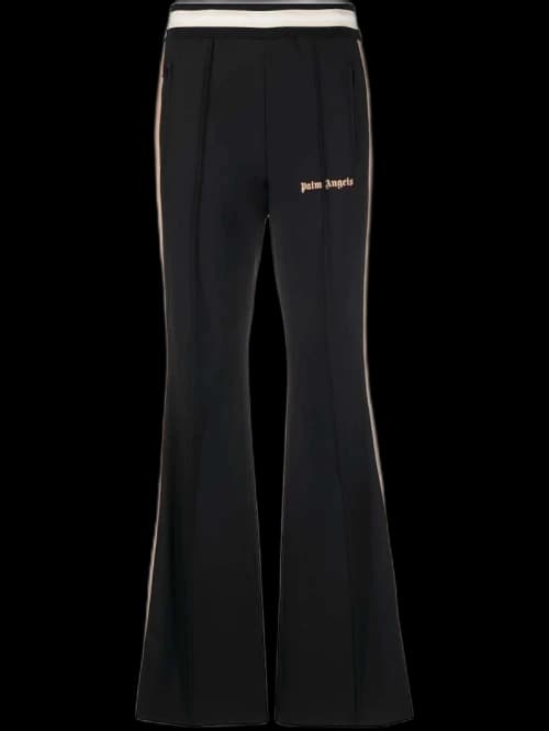 Palm Angels Ultralight Flare Track Pants Black/Nude