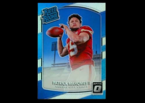 Patrick Mahomes 2017 Panini Donruss Optic Rookie Holo #177 (Ungraded)