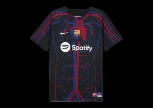 Patta x Barcelona FC Culers del Món Pre-Match Jersey (Asia Sizing) Black/White
