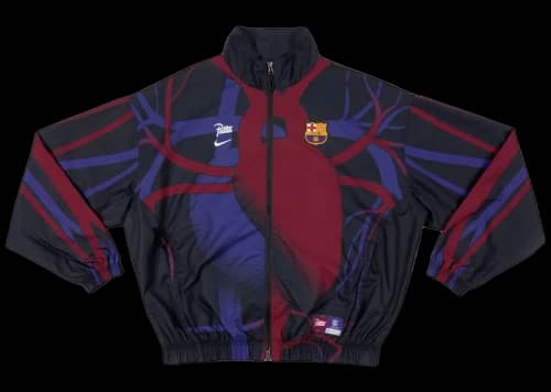 Patta x Barcelona FC Culers del Món Track Jacket Black/White