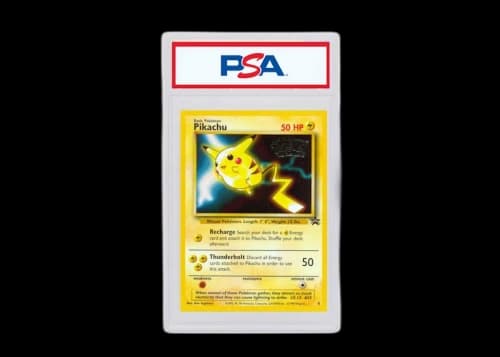 Pikachu 1999 Pokémon Movie Promo #4/4 (PSA or BGS Graded)