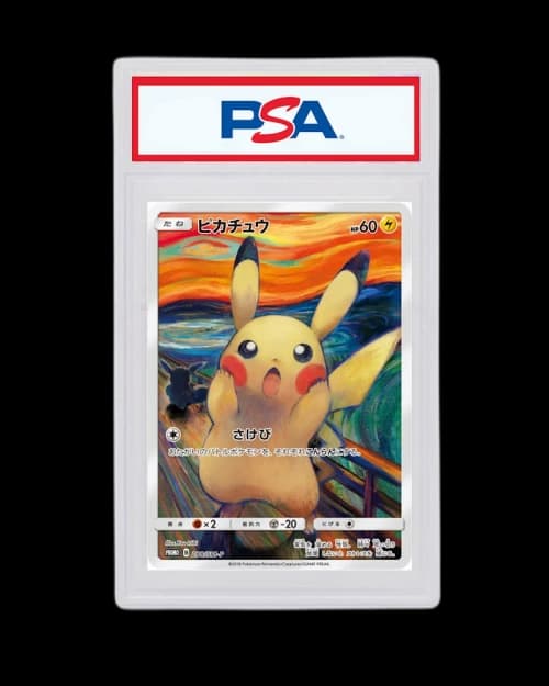 Pikachu 2018 Pokémon TCG Japan SM Promo Munch: A Retrospective #288 (PSA or BGS Graded)