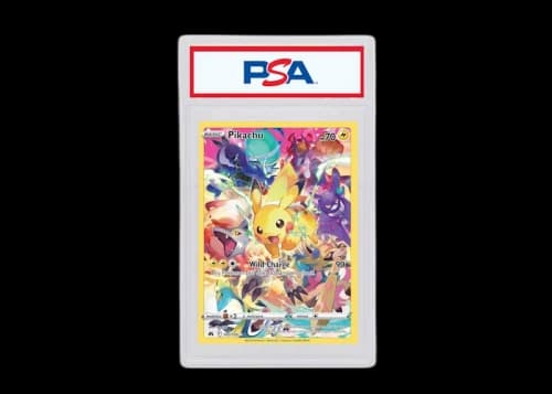 Pikachu 2023 Pokémon Sword & Shield Crown Zenith Full Art Secret Rare #160/159 (PSA or BGS Graded)