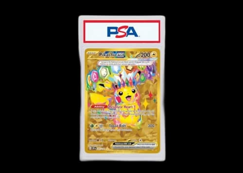 Pikachu ex 2025 Pokémon Scarlet & Violet Surging Sparks Special Illustration Rare 247/191 (PSA or BGS Graded)