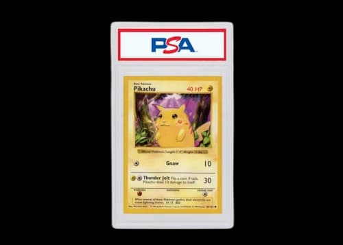 Pikachu (Red Cheeks) 1999 Pokémon Base Set Shadowless #58/102 (PSA or BGS Graded)