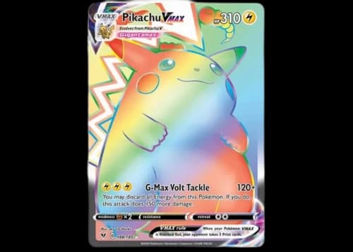Pikachu VMAX 2020 Pokémon TCG Sword & Shield Vivid Voltage Secret #188 (Ungraded)
