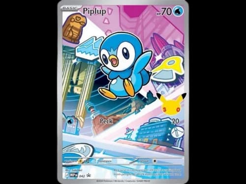 Pipplup 2026 Pokémon Mega Evolution First Partners Collection Promo 42 Ungraded