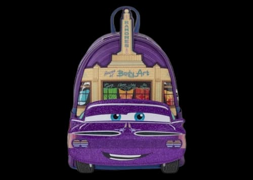 Pixar D23 Exclusive Cars Ramone Cosplay Glow Mini Backpack Purple