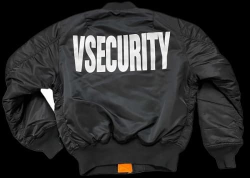 Playboi Carti Vsecurity Narcissist Tour Bomber Jacket Black