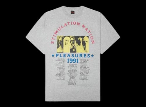 Pleasures Stimulation T-shirt Heather Grey