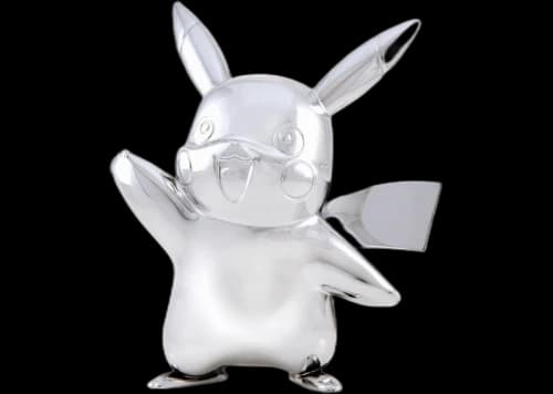 Pokemon 25th Anniversary Silver 3 Inch Figure Set