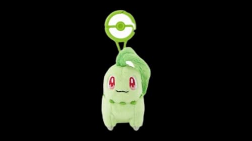 Pokemon Center Chikorita Keychain Plush