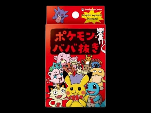Pokemon Center Original Old Maid V2 (Baba Nuki) Card Game Red