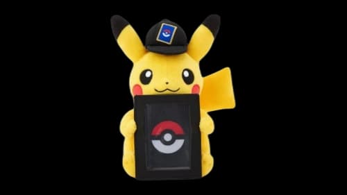 Pokemon Center Pikachu Card Game Card Holder Plush