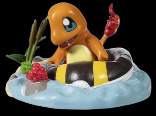 Pokemon Relaxing River Charmander Pokemon Center Exclusive Figure