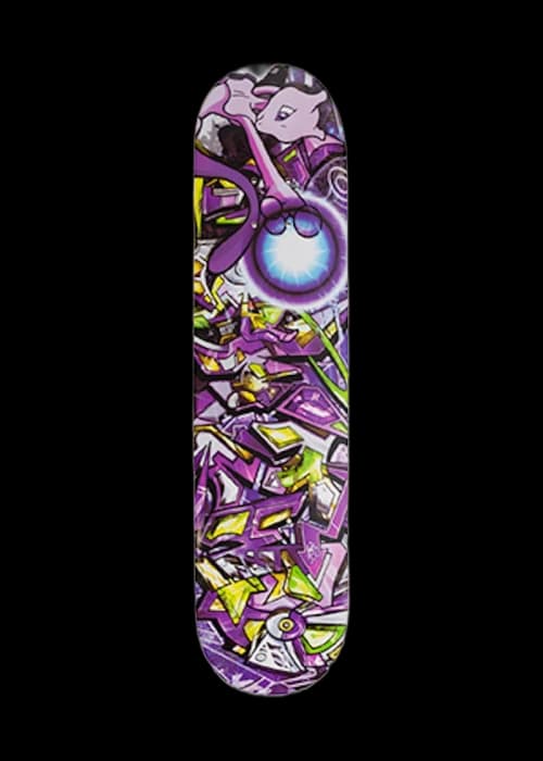Pokemon Center SHIBUYA Graffiti Art Mewtwo Skate Deck