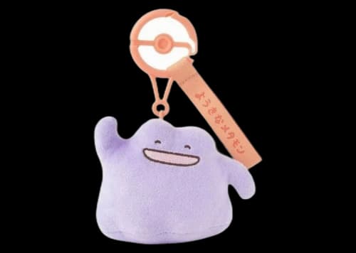 Pokemon Center Ten Poke Ten Colors Ditto (Cheerful Ver) Keychain Plush
