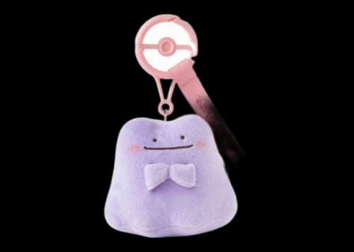 Pokemon Center Ten Poke Ten Colors Ditto (Shy Ver) Keychain Plush
