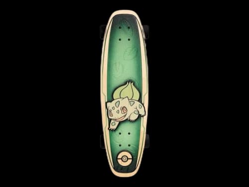 Pokemon Center x Bear Walker Bulbasaur Skateboard