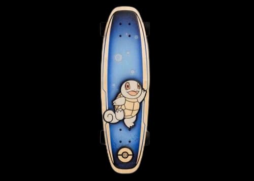 Pokemon x Bear Walker: Squirtle Skateboard Deck