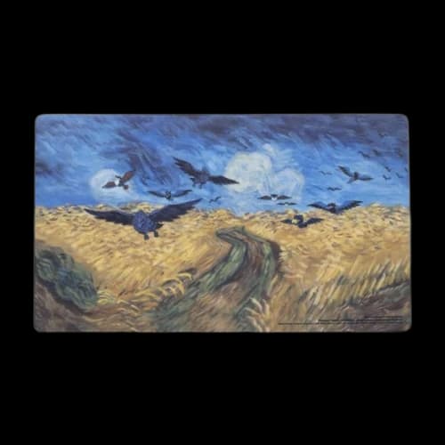 Pokemon Center x Van Gogh Museum: Corviknight Inspired by Wheatfield with Crows Playmat