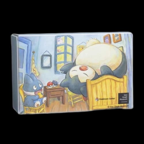 Pokemon Center x Van Gogh Museum: Munchlax & Snorlax Inspired by The Bedroom Double Deck Box