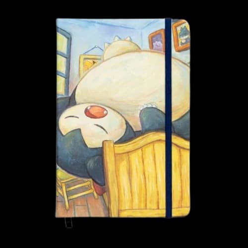 Pokemon Center x Van Gogh Museum: Munchlax & Snorlax Inspired by The Bedroom Journal