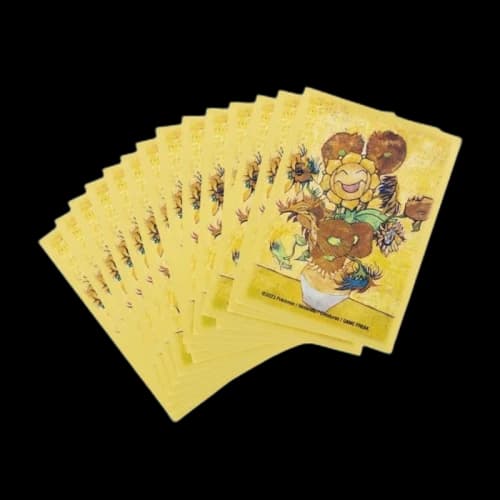 Pokemon Center x Van Gogh Museum: Sunflora Inspired by Sunflowers 65 Card Sleeves