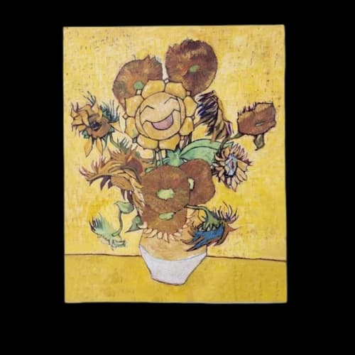 Pokemon Center x Van Gogh Museum: Sunflora Inspired by Sunflowers Canvas Wall Art