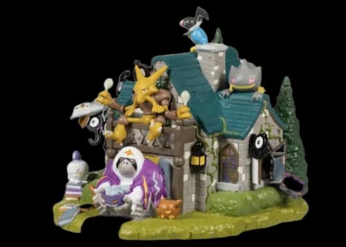 Pokemon Haunted Pokemon Village: Oranguru Ancient Archives Figure