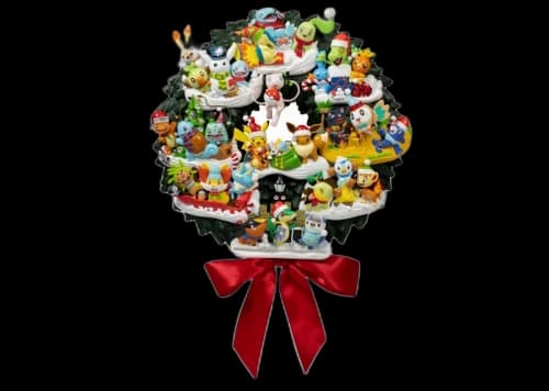 Pokemon Holiday Sculpted Wreath