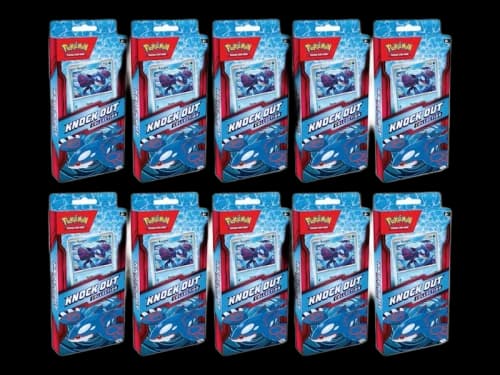 Pokémon Knock Out Kyogre Blister Box (10x Lot)
