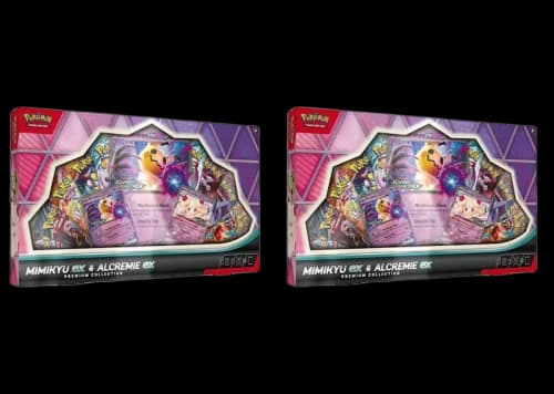 Pokémon Mimikyu ex & Alcremie ex Premium Collection 2x Lot