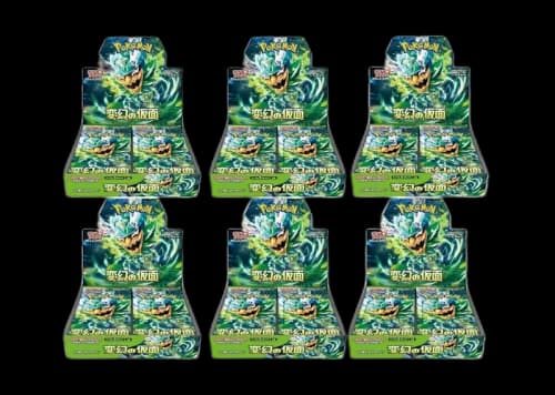 Pokémon Scarlet & Violet Mask of Transformation Expansion Pack 6x Lot (Japanese)