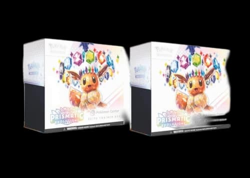 Pokemon Prismastic Evolution Pokemon Center Elite Trainer Box 2x Lot Pokémon Scarlet & Violet