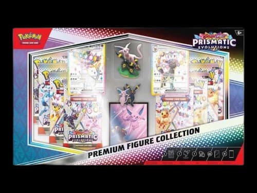 Pokémon Scarlet & Violet Prismatic Evolution Premium Figure Collection Box