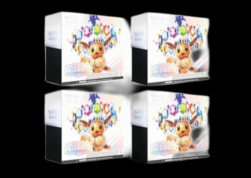 Pokémon Scarlet & Violet Prismatic Evolutions Elite Trainer Box 4x Lot