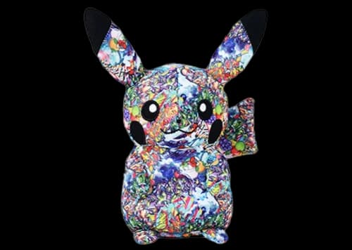 Pokemon Shibuya Center Pikachu Graphic Pattern Plush