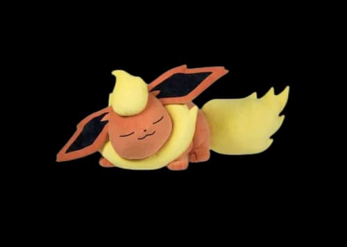 Pokemon Sleeping Flareon Poké Plush
