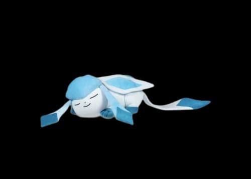 Pokemon Sleeping Glaceon Poké Plush