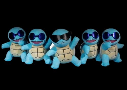 Pokemon Squirtle Squad SDCC 2025 Jazwares Exclusive Plush Set of 5