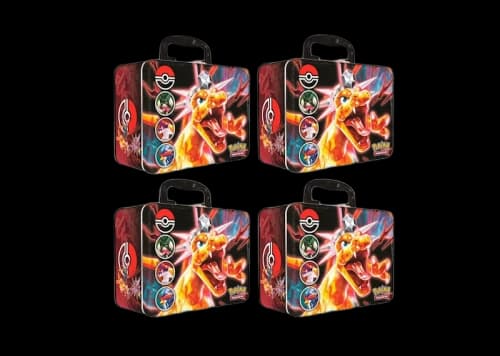 Pokémon TCG 2023 Fall Collector Chest Tin 4x Lot