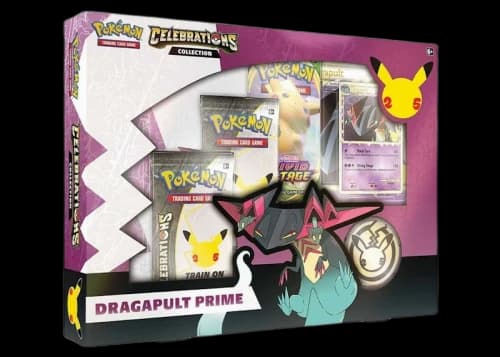 Pokémon TCG 25th Anniversary Celebrations Dragapult Prime Collection Box