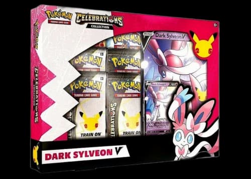 Pokémon TCG 25th Anniversary Celebrations V Box Dark Sylveon V