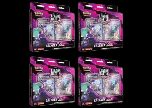Pokémon TCG Calyrex VMAX Shadow Rider League Battle Deck 4x Lot